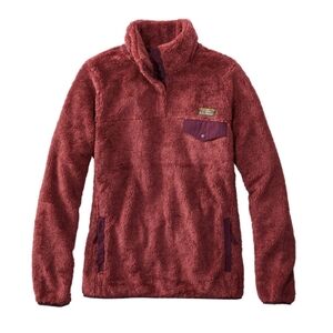 L.L.Bean Hi-Pile Fleece Pullover